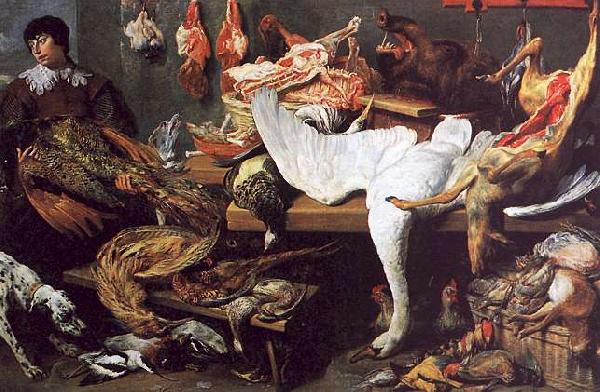 Frans Snyders A Game Stall Germany oil painting art